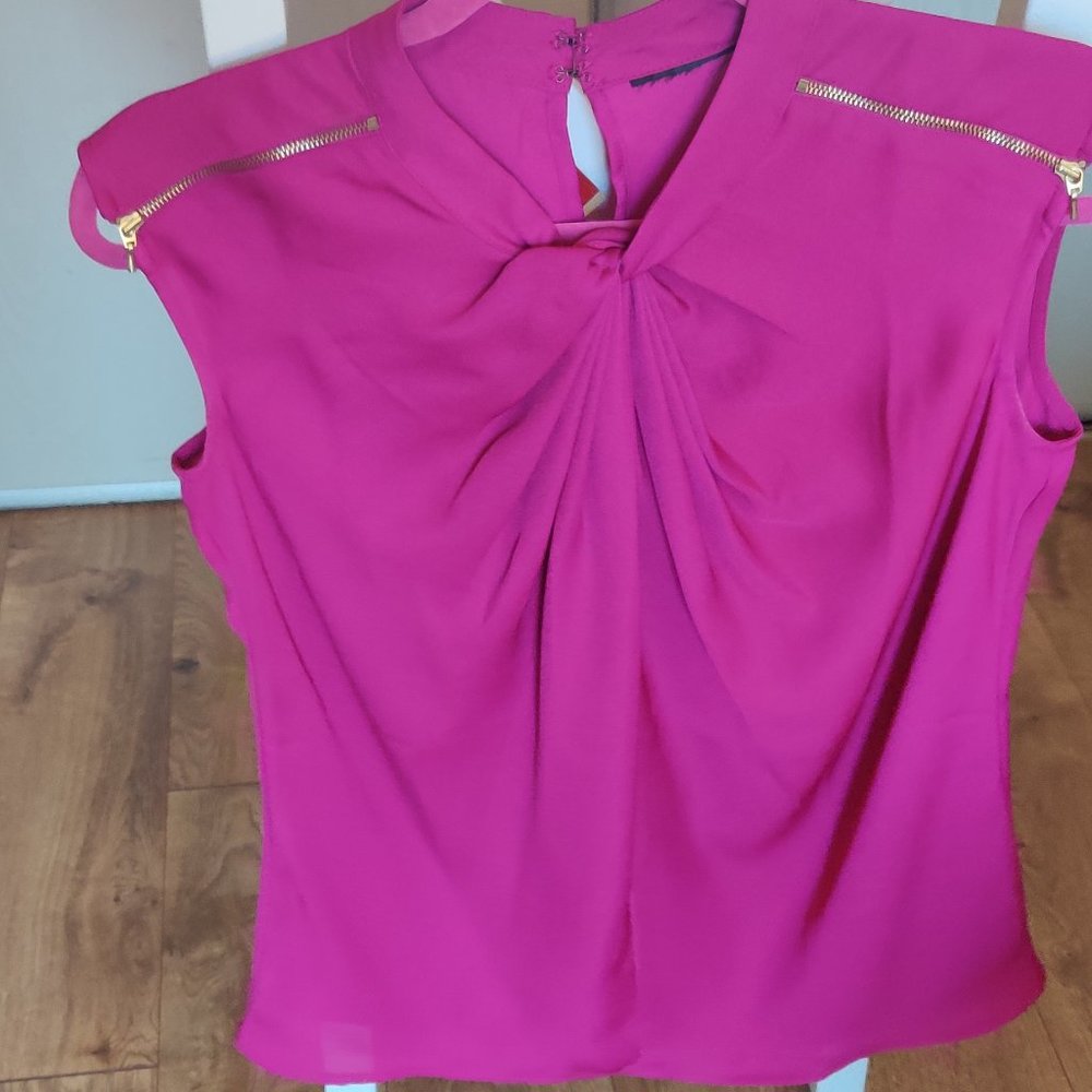 Plum blouse
